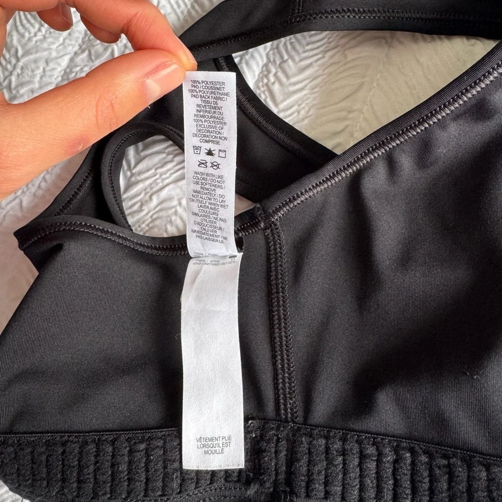 Nike Sport Women's High Support Bra Gym Running Top Size L - Picture 5 of 6